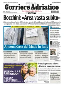 Corriere Adriatico Ancona - 5 Settembre 2024