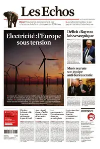 Les Echos du Jeudi 26 Décembre 2024