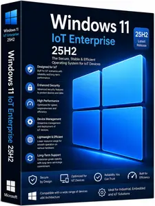 Windows 11 Iot Enterprise 25H2 Build 26200.8875 (No TPM Required) Preactivated Multilingual July 2026