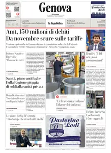 la Repubblica Genova - 16 Ottobre 2025