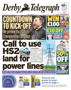 Derby Telegraph - 8 August 2025