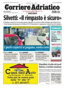 Corriere Adriatico Ancona - 10 Dicembre 2024