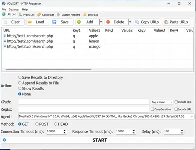 VovSoft Http Requester 6.0.0 Portable