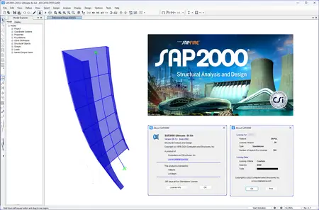 CSI SAP2000 26.1.0 (2892)