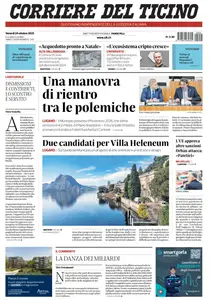 Corriere del Ticino - 24 Ottobre 2025