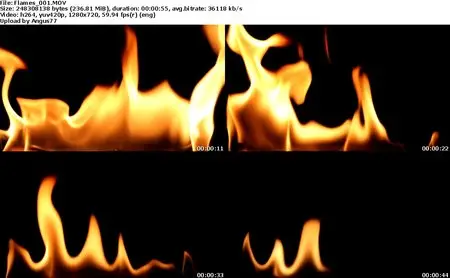 Reference Pack: HD Flames – CG Premium Content