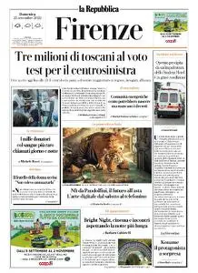 la Repubblica Firenze - 25 Settembre 2022