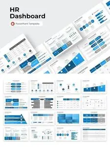 HR Dashboard PowerPoint Template