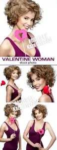 Valentine woman
