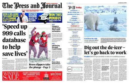 The Press and Journal Aberdeenshire – December 27, 2017