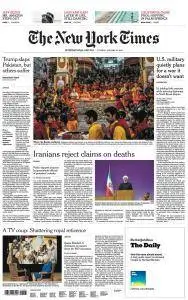 International New York Times - 16 January 2018