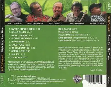 Bill O'Connell - Triple Play Plus Three (2011) {Zoho Music}