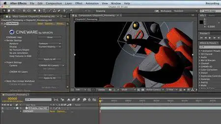 Learning Cinema 4D Lite for After Effects