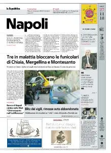 la Repubblica Napoli - 27 Novembre 2018