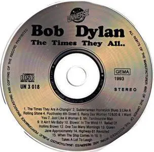 Bob Dylan - The Times They Are A-Changin' (1993)