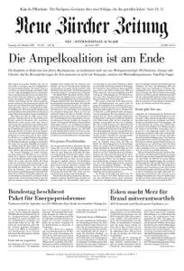 Neue Zürcher Zeitung International – 22. Oktober 2022