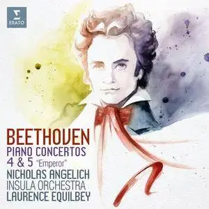 Nicholas Angelich, Insula Orchestra & Laurence Equilbey - Beethoven: Piano Concertos Nos 4 & 5, "Emperor" (Live) (2018)