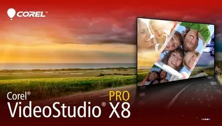 Corel VideoStudio Pro X8 18.5.0.23 Multilingual