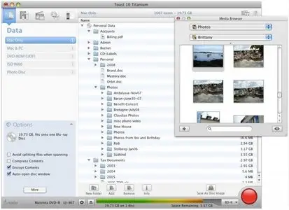 Roxio Toast Titanium 10.0.5 (incl. HD & BD Plugins) MacOSX (2009)