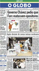 Jornal O Globo - 11 de maio de 2011