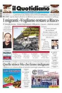 il Quotidiano del Sud Catanzaro, Lamezia e Crotone - 15 Ottobre 2018