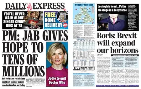 Daily Express – January 04, 2021