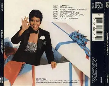 Aretha Franklin - Jump to It (1982) {Arista} [1st US press]