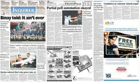 Philippine Daily Inquirer – October 21, 2006