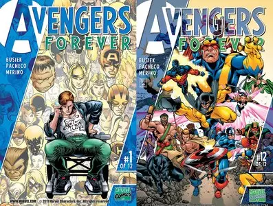 Avengers Forever #1-12 (1998-2000) Complete