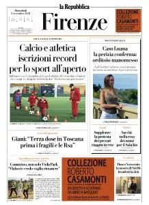 la Repubblica Firenze - 8 Settembre 2021