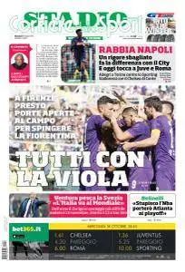 Corriere dello Sport Firenze - 18 Ottobre 2017