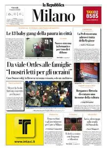 la Repubblica Milano - 3 Marzo 2022