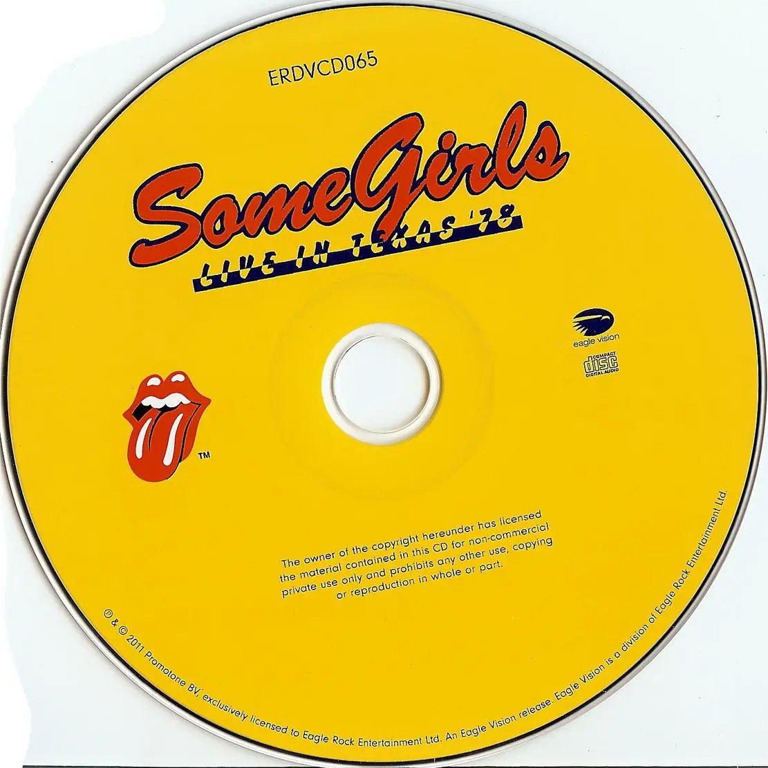 The Rolling Stones - Some Girls. Live In Texas '78 (2011) [CD+DVD ...