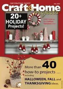 Craft & Home Projects – Fall 2014