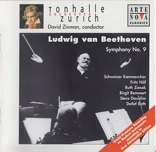 Beethoven - Zinman, TonhalleOrch. Zürich - Symphoy No. 9 (1998, Arte Nova # 74321 65411 2)