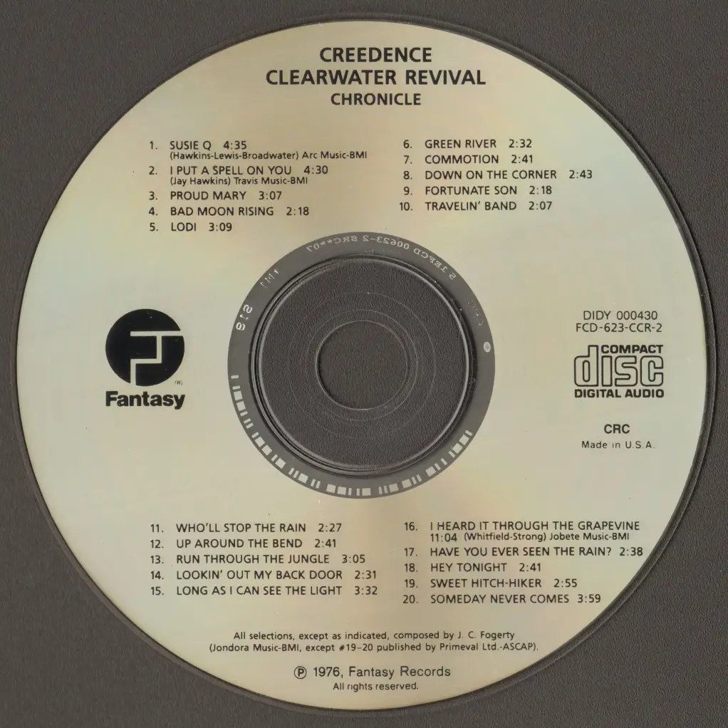 See the rain creedence. Creedence Clearwater Revival 1976 Chronicle: the 20 Greatest Hits. Creedence Clearwater Revival Chronicle the 20 Greatest Hits. Creedence Clearwater Revival - i put a Spell on you. Creedence Clearwater Revival Greatest Hits LP.