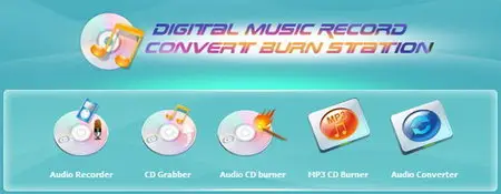 Digital Music Record Convert Burn Station 7.4.6.245