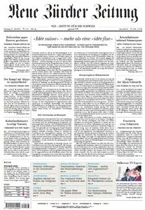 Neue Zürcher Zeitung vom 31. Juli 2012