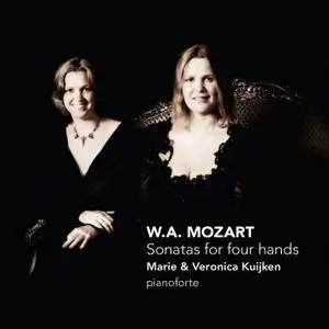 Marie & Veronica Kuijken - W. A. Mozart: Sonatas for four hands (2011)