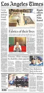 Los Angeles Times November 23, 2015