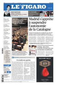 Le Figaro du Vendredi 20 Octobre 2017