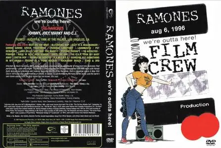 The Ramones - We're Outta Here! (DVD, 2004) RESTORED