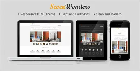 SevenWonders - Clean Responsive HTML Template