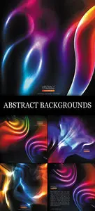 Abstract Multicolor Backgrounds Vector