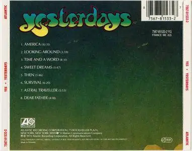 Yes - Yesterday (1974) [1989, West Germany, 7567-81533-2]