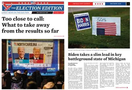 Chicago Tribune Evening Edition – November 04, 2020