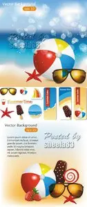 Summer Time Vector