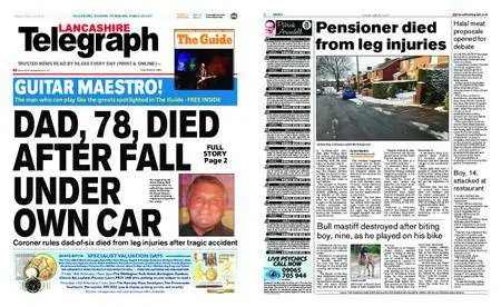 Lancashire Telegraph (Blackburn, Darwen, Hyndburn, Ribble Valley) – February 08, 2018