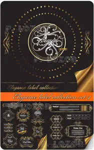 Elegance label collection set 4