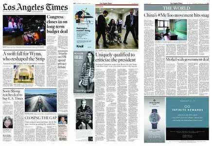 Los Angeles Times – February 08, 2018